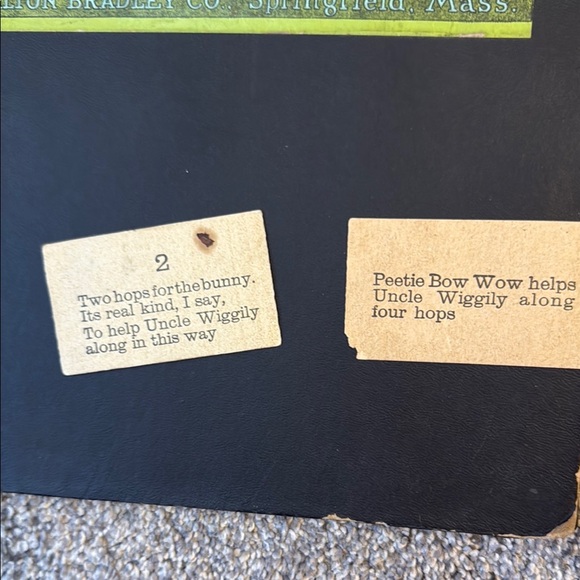 1916 Milton Bradley vintage/antique Uncle Wiggly Game - Howard R. Garis author - Picture 9 of 9